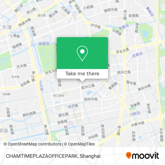 CHAMTIMEPLAZAOFFICEPARK map