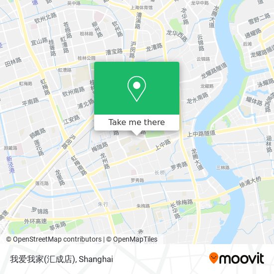 我爱我家(汇成店) map