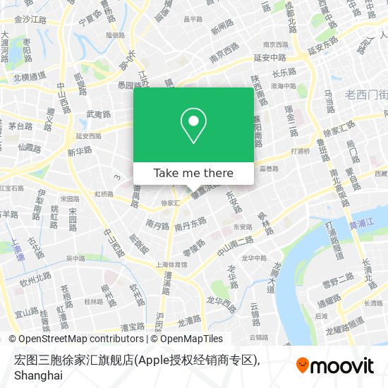 宏图三胞徐家汇旗舰店(Apple授权经销商专区) map