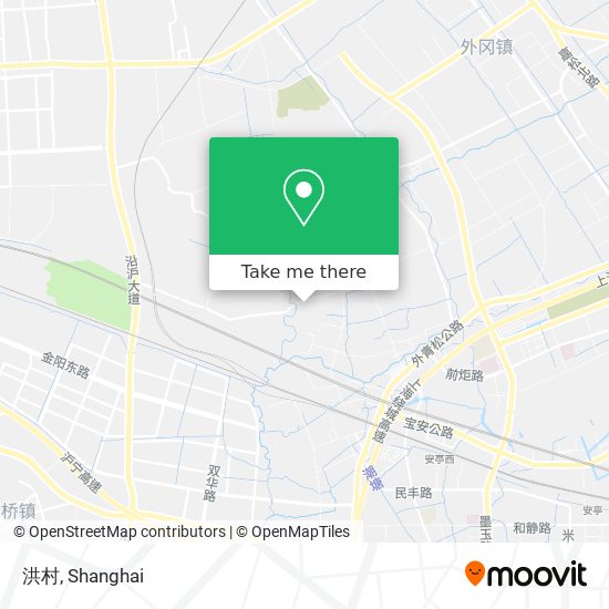 洪村 map