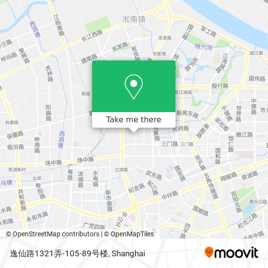 逸仙路1321弄-105-89号楼 map