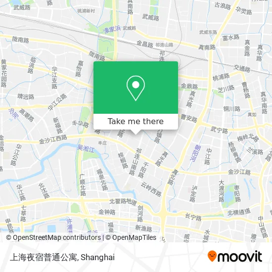 上海夜宿普通公寓 map