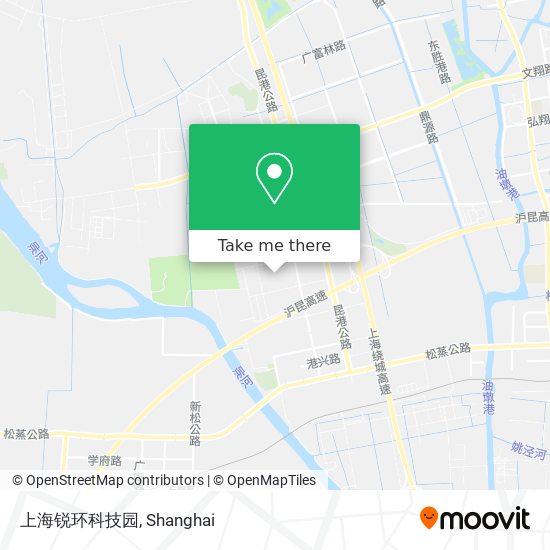 上海锐环科技园 map
