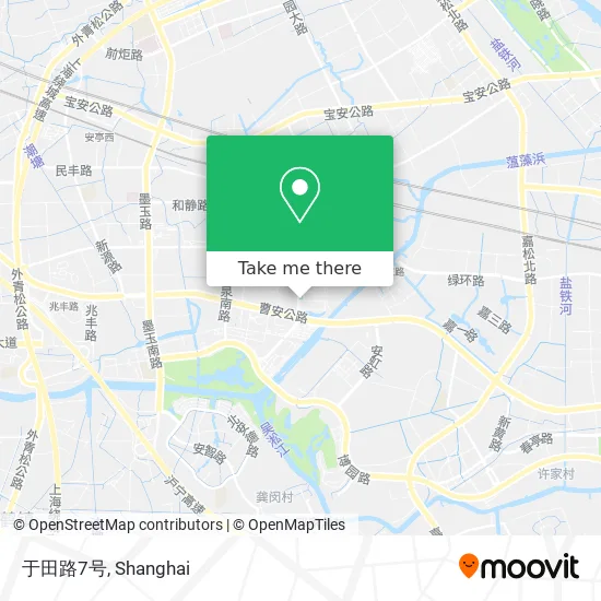 于田路7号 map