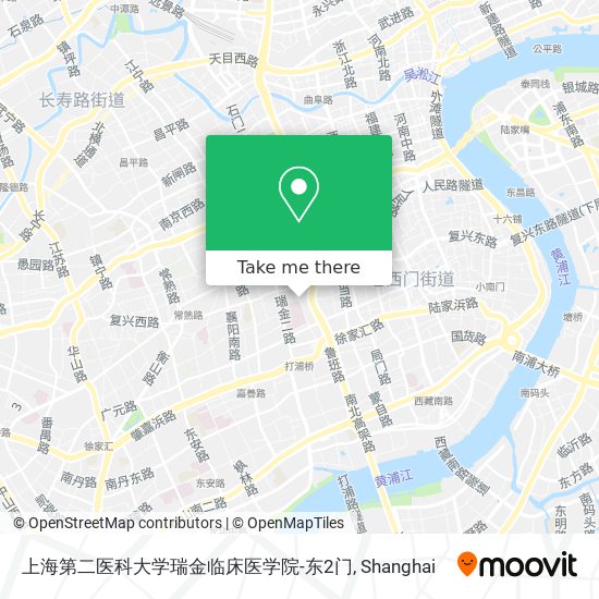 上海第二医科大学瑞金临床医学院-东2门 map
