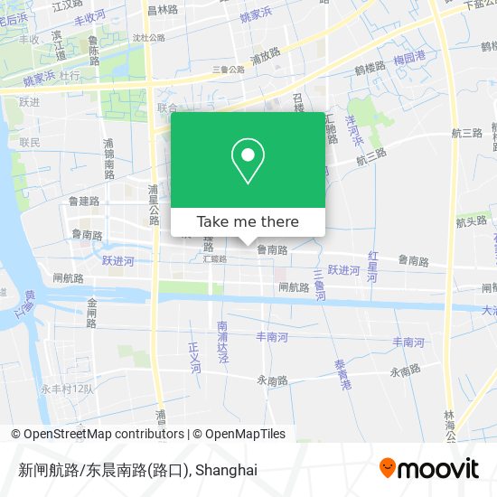 新闸航路/东晨南路(路口) map