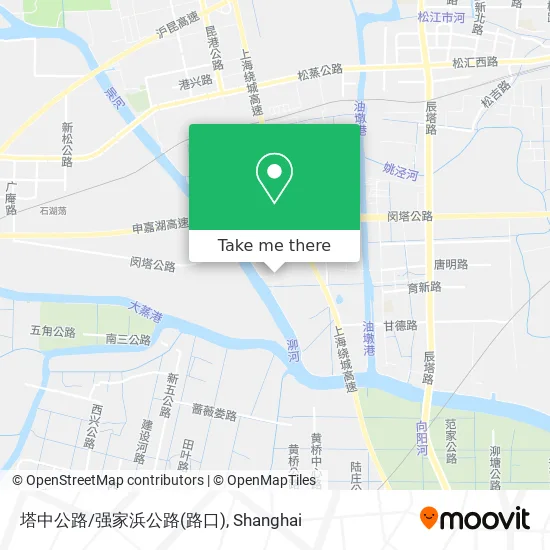 塔中公路/强家浜公路(路口) map