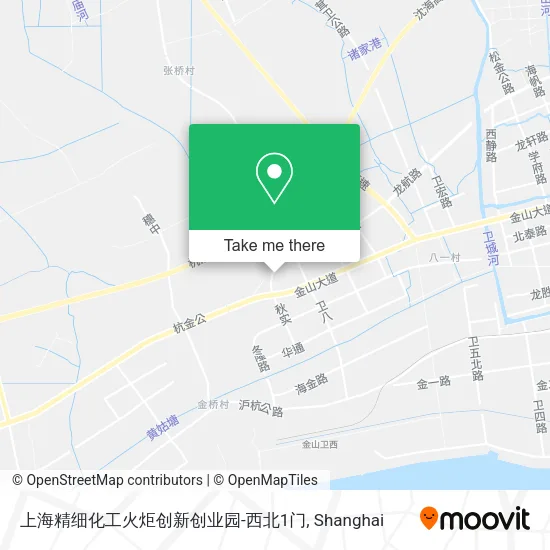上海精细化工火炬创新创业园-西北1门 map