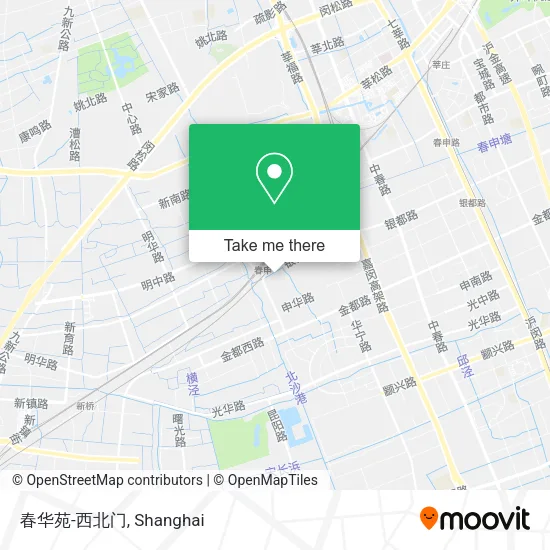 春华苑-西北门 map