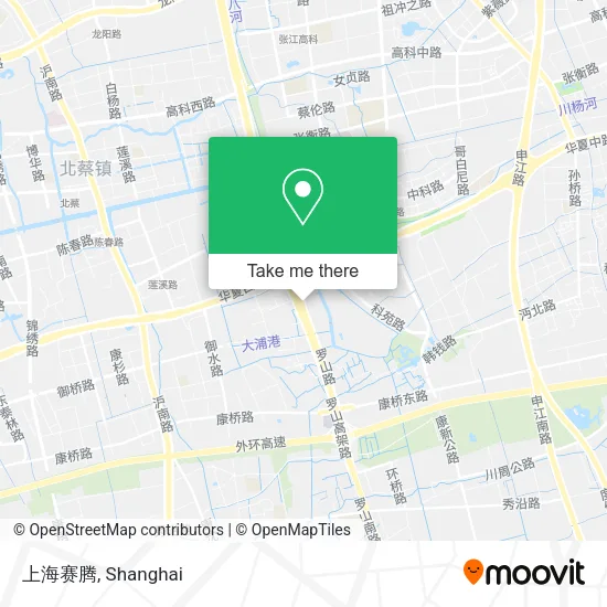 上海赛腾 map