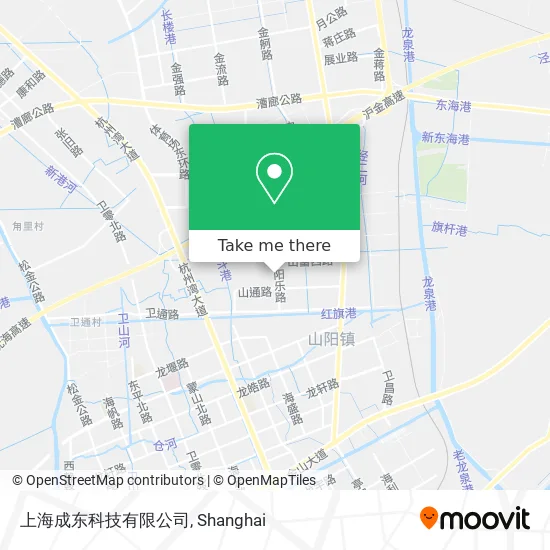 上海成东科技有限公司 map