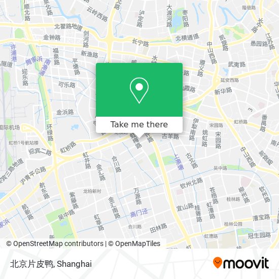 北京片皮鸭 map