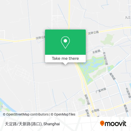 天淀路/天新路(路口) map