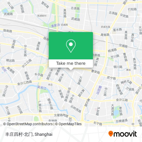 丰庄四村-北门 map