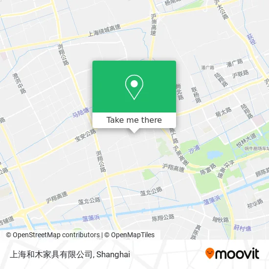 上海和木家具有限公司 map