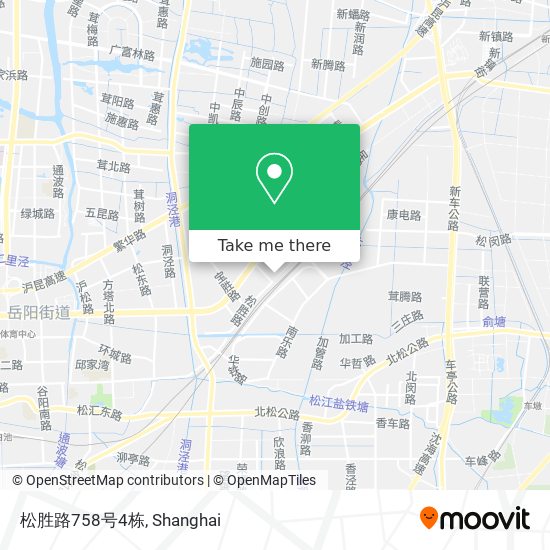 松胜路758号4栋 map