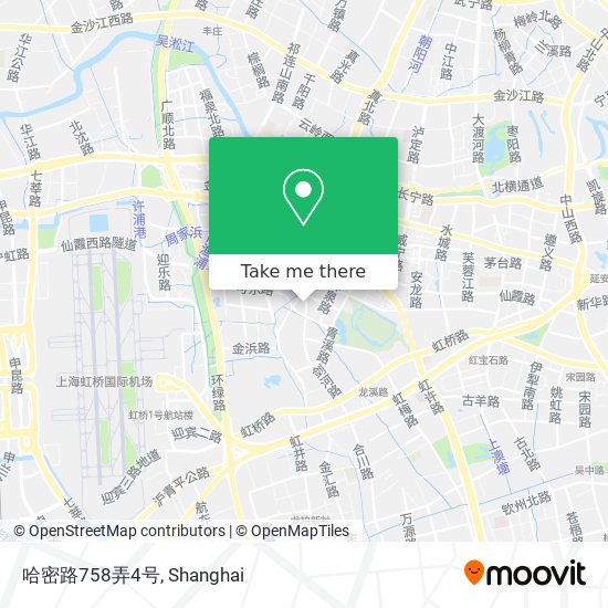哈密路758弄4号 map