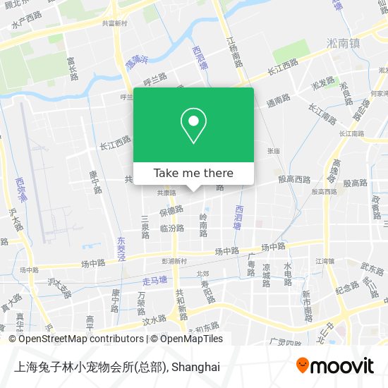 上海兔子林小宠物会所(总部) map