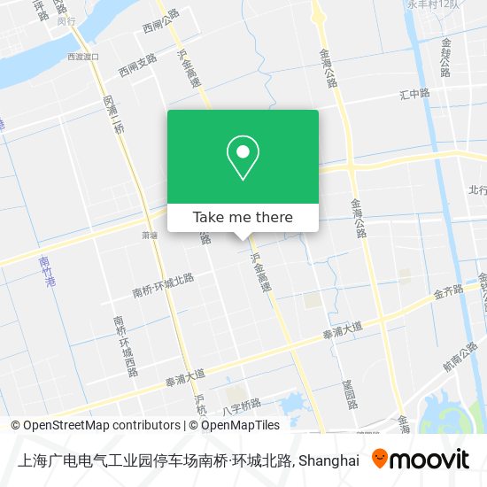 上海广电电气工业园停车场南桥·环城北路 map