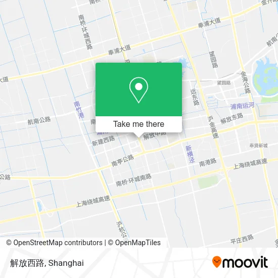 解放西路 map