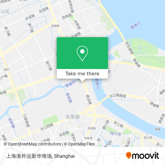 上海港外运新华堆场 map