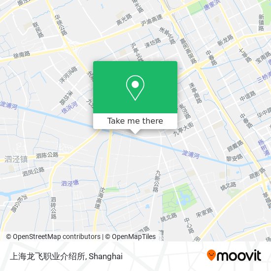 上海龙飞职业介绍所 map