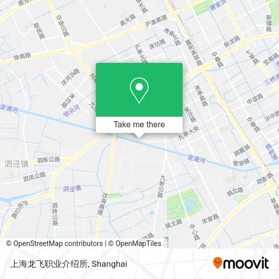上海龙飞职业介绍所 map