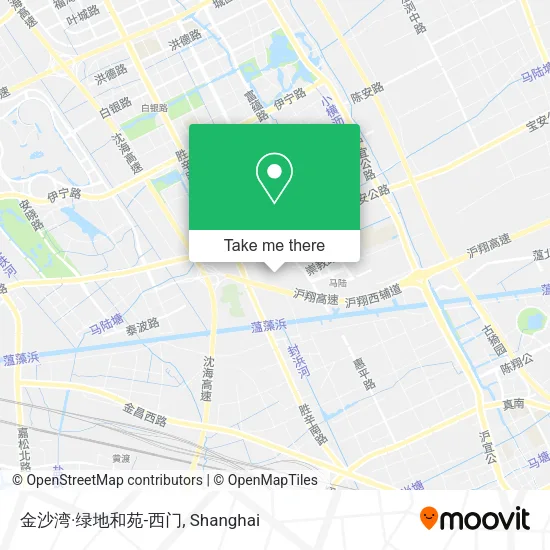 金沙湾·绿地和苑-西门 map