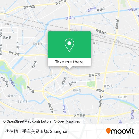 优信拍二手车交易市场 map