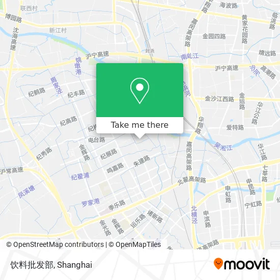 饮料批发部 map