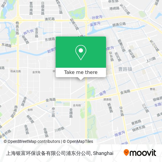 上海银富环保设备有限公司浦东分公司 map