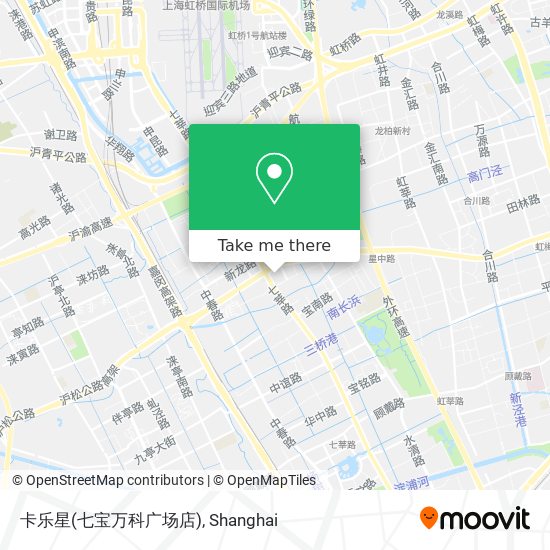 卡乐星(七宝万科广场店) map