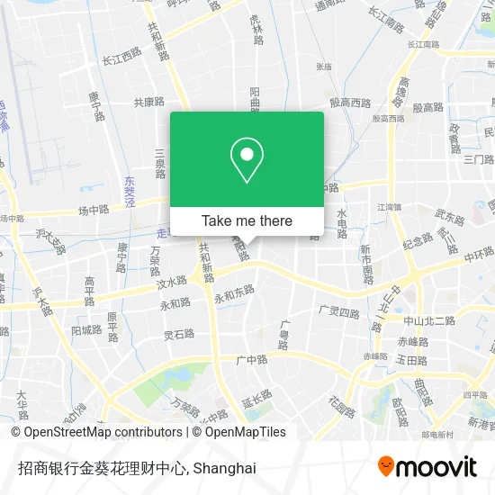 招商银行金葵花理财中心 map