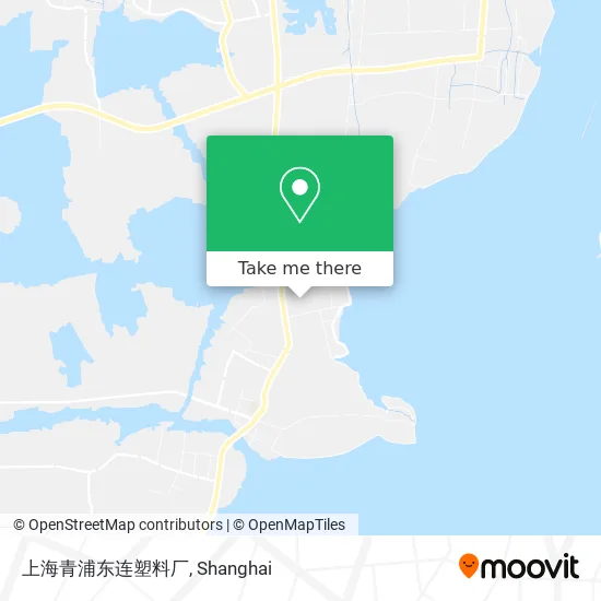 上海青浦东连塑料厂 map