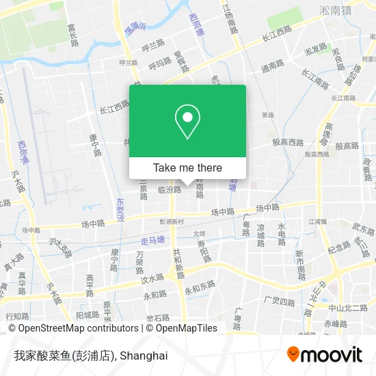 我家酸菜鱼(彭浦店) map