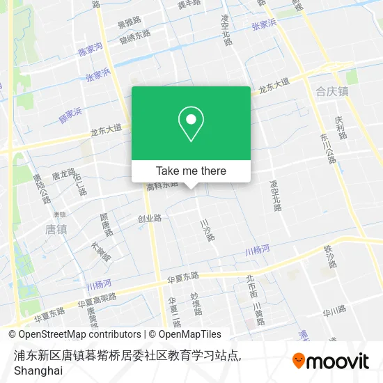浦东新区唐镇暮觜桥居委社区教育学习站点 map