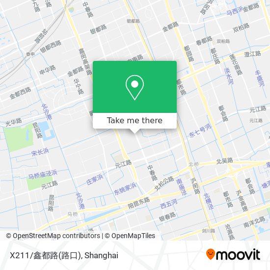X211/鑫都路(路口) map