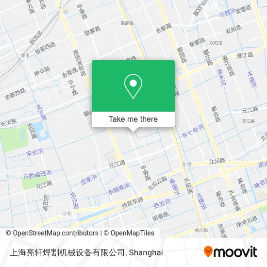 上海亮轩焊割机械设备有限公司 map