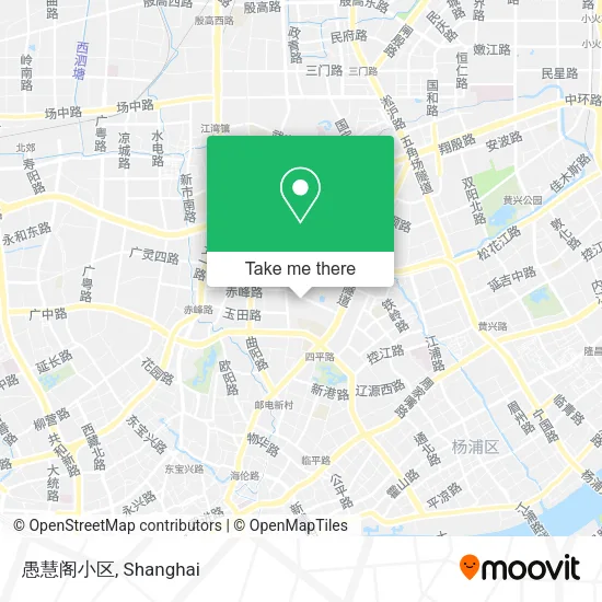 愚慧阁小区 map