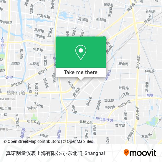 真诺测量仪表上海有限公司-东北门 map
