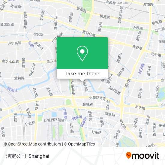 洁定公司 map