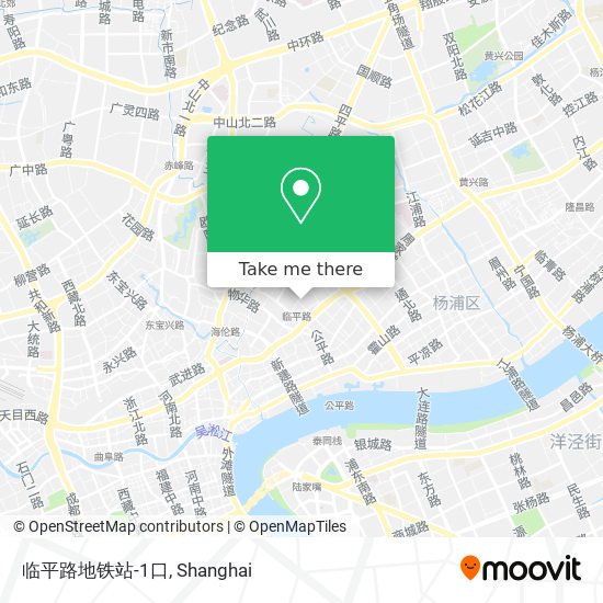 临平路地铁站-1口 map