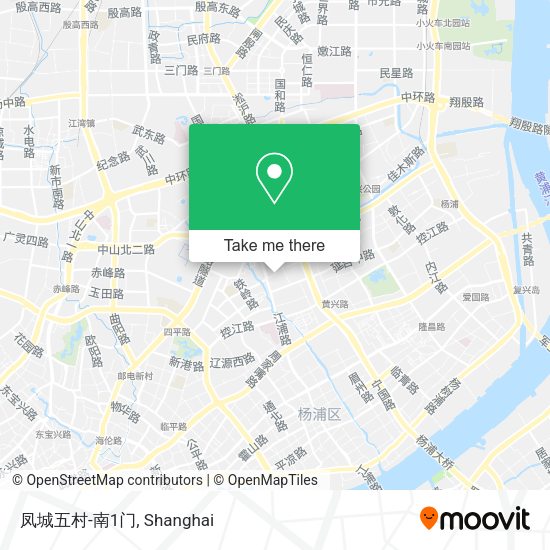 凤城五村-南1门 map