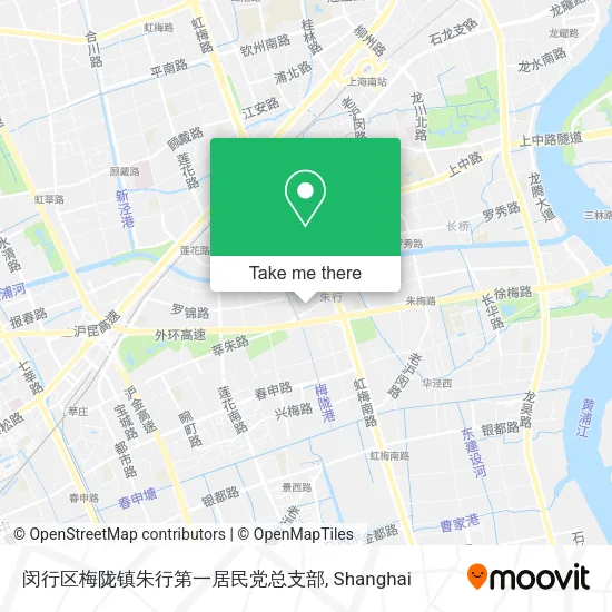 闵行区梅陇镇朱行第一居民党总支部 map