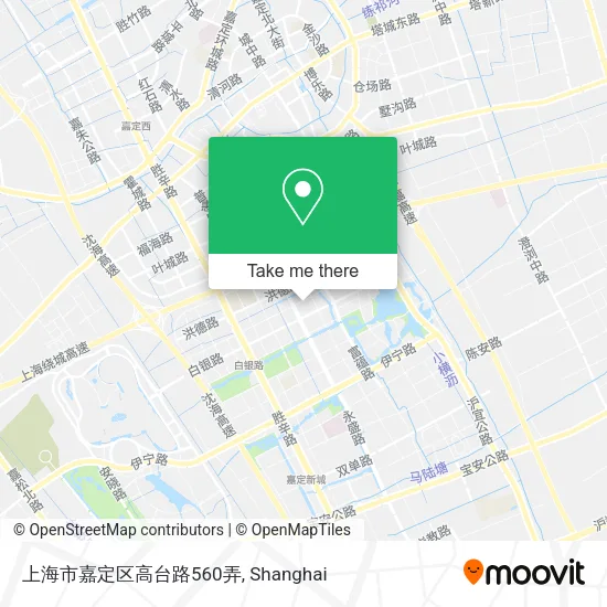 上海市嘉定区高台路560弄 map