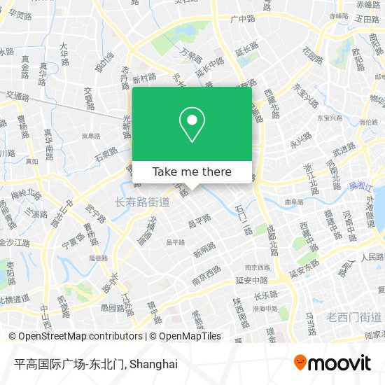 平高国际广场-东北门 map