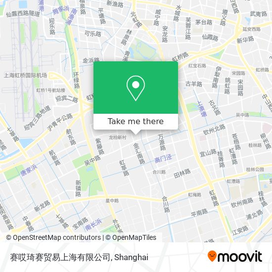 赛哎琦赛贸易上海有限公司 map