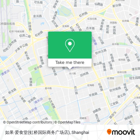 如果·爱食堂(虹桥国际商务广场店) map