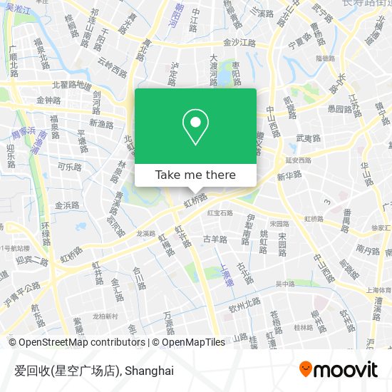 爱回收(星空广场店) map