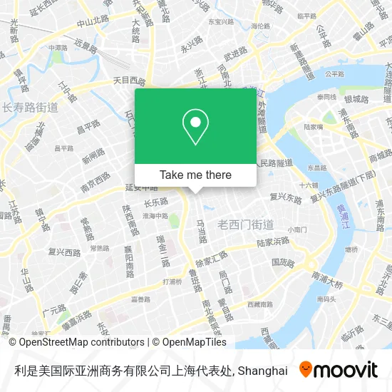 利是美国际亚洲商务有限公司上海代表处 map